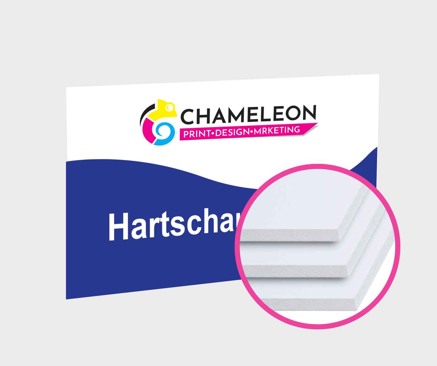 Hartschaumplatten einseitig