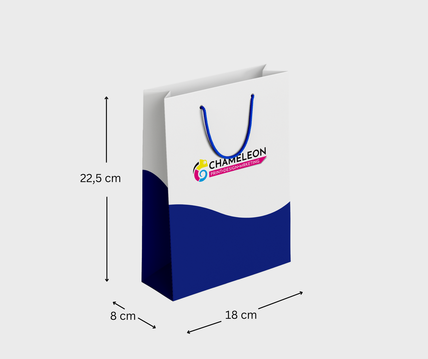 Papiertragetaschen 24 x 34 x 9 cm