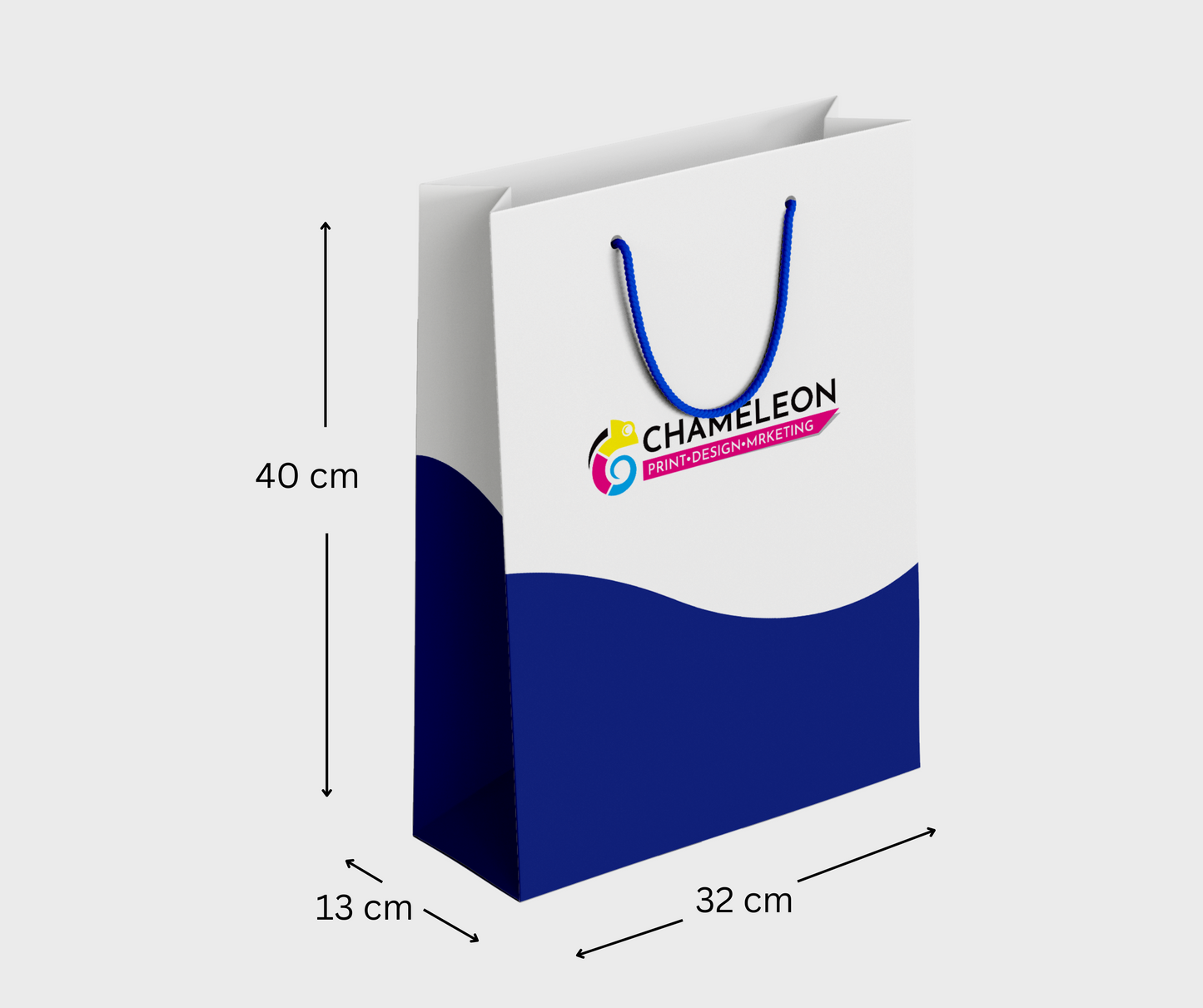 Papiertragetaschen 32 x 40 x 13 cm