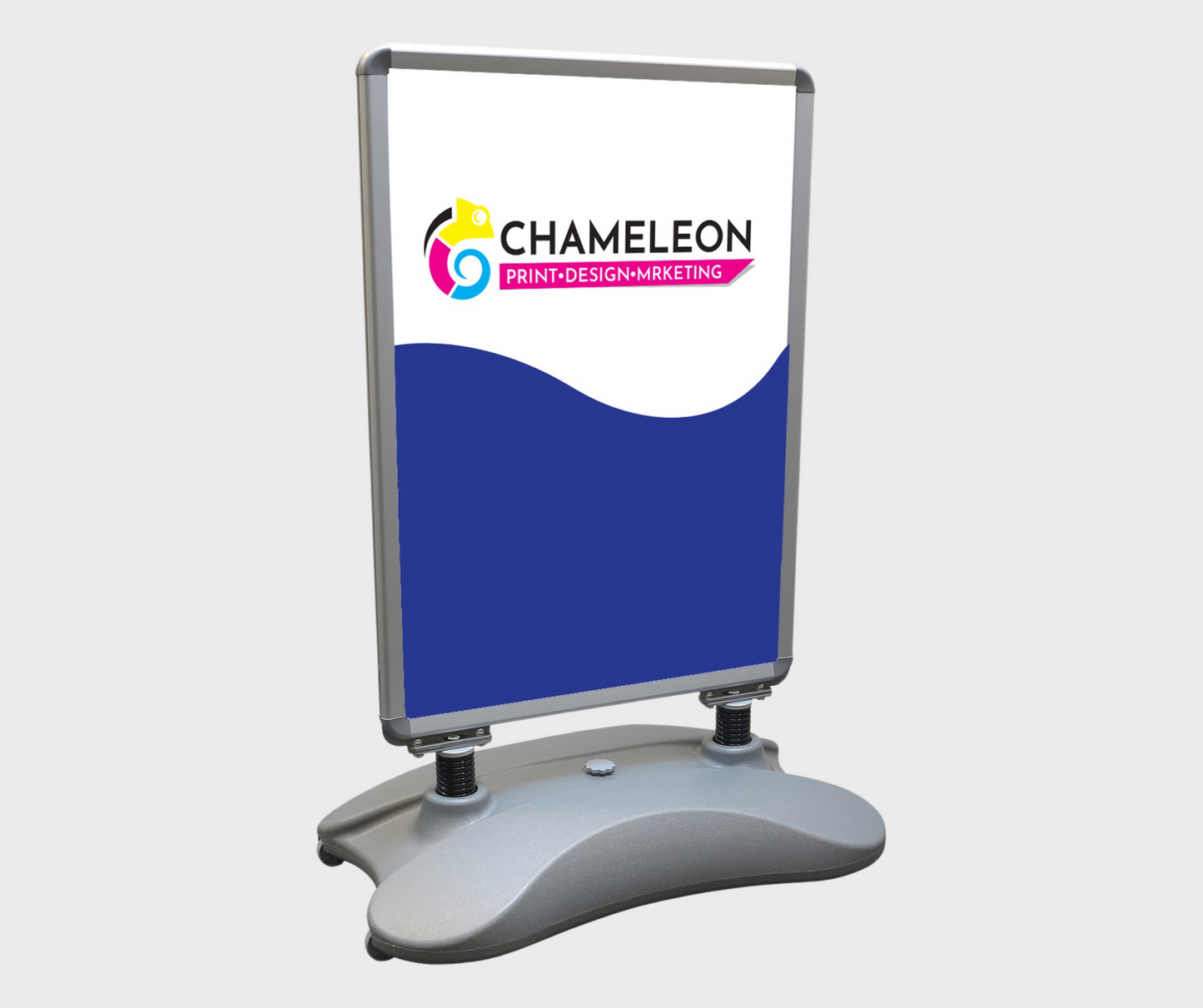 Kundenstopper Windtalker